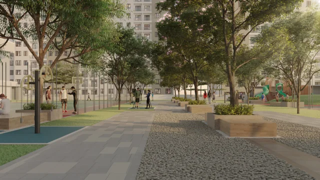 Landscape artist impression