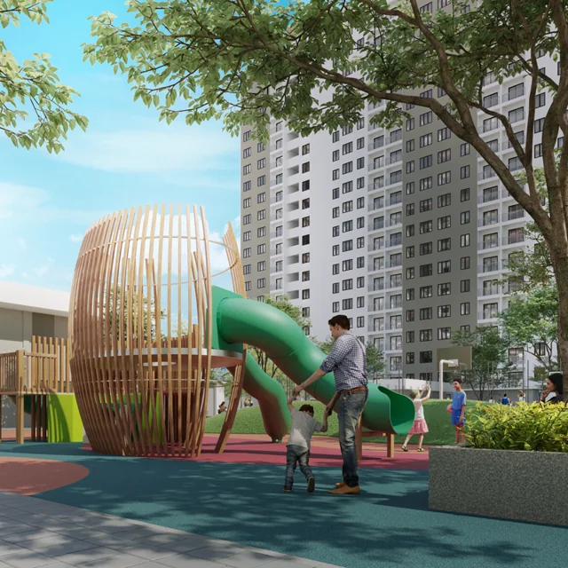 Children’s playground artist impression