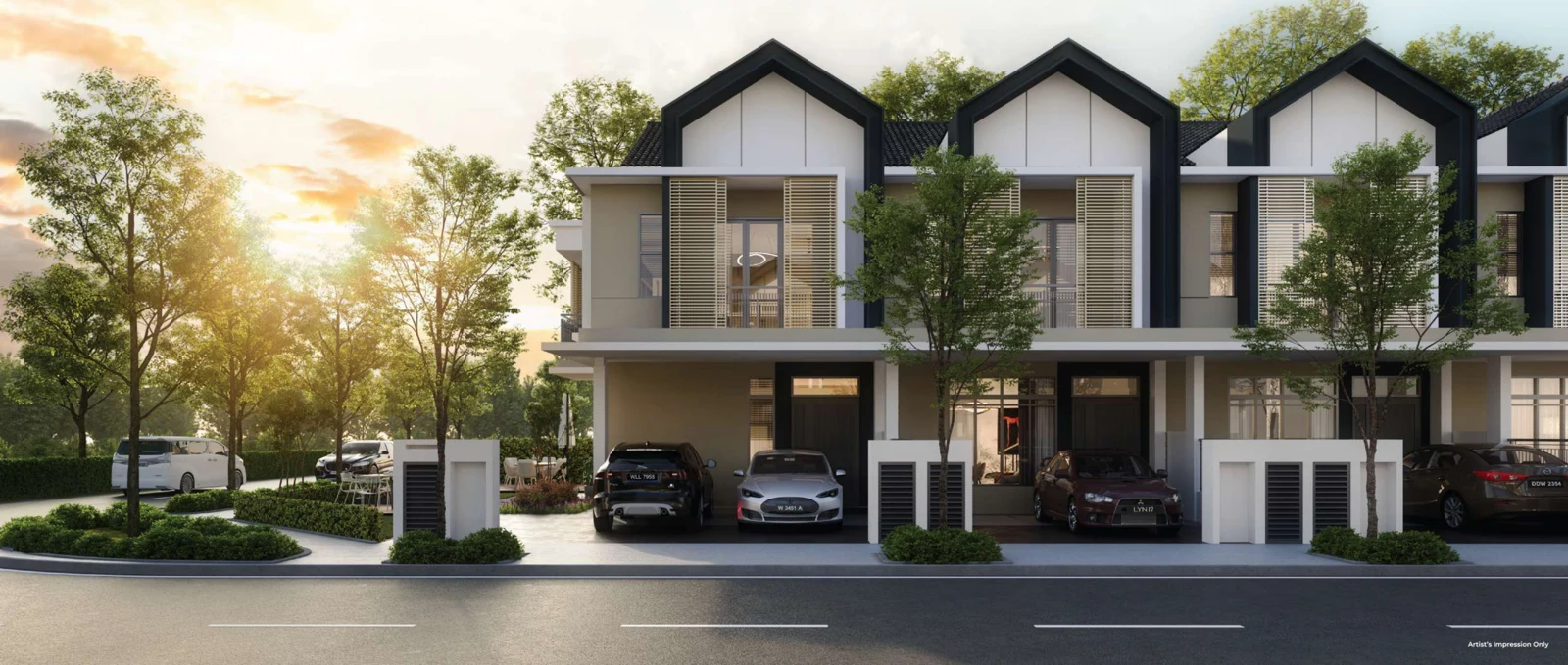 Sanubari Phase 4A terrace architectural impression