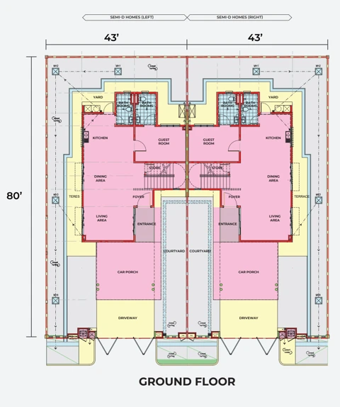 Vanda official ground-floor plan